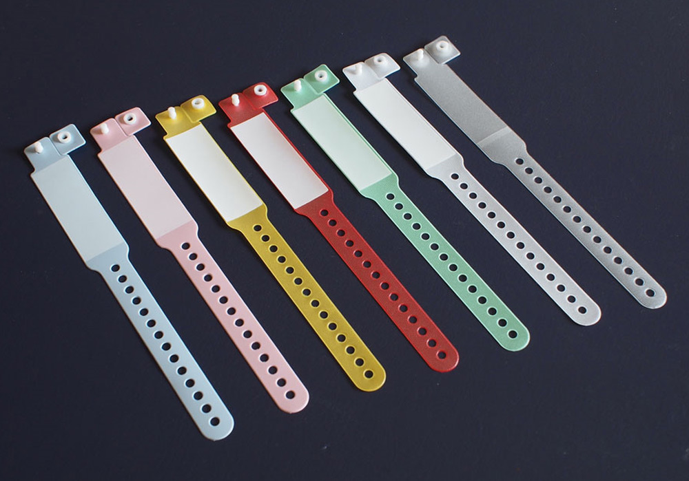 Vinyl ID Wristbands Pediatric Write-on style